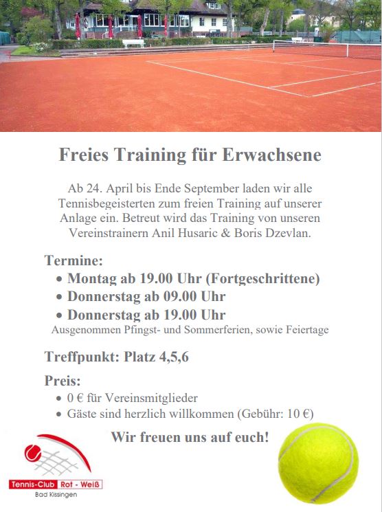 Freies Training Sommer 2023